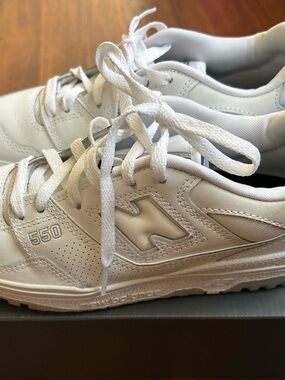 New Balance 550 White Grey shoes